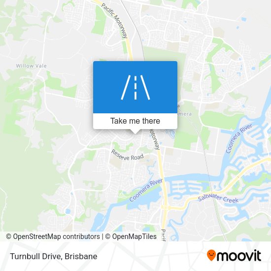 Turnbull Drive map