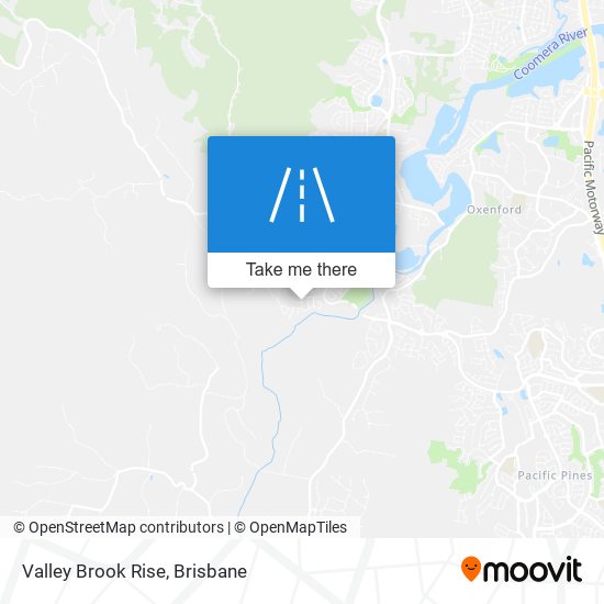 Valley Brook Rise map