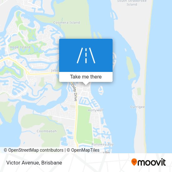 Victor Avenue map