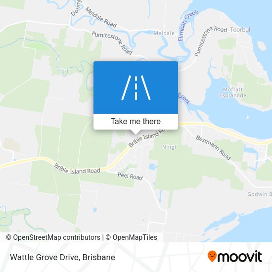 Wattle Grove Drive map