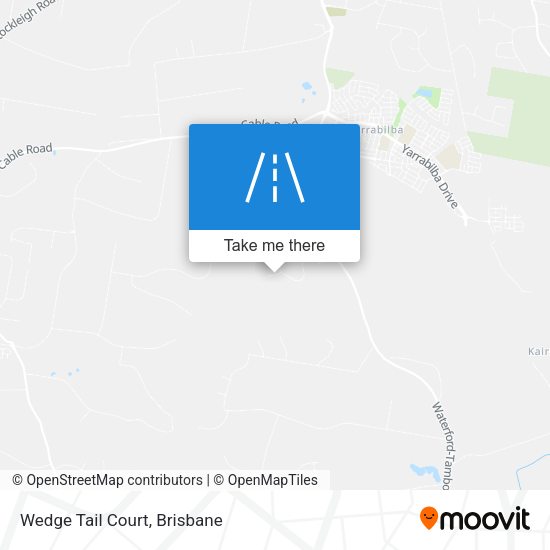 Wedge Tail Court map