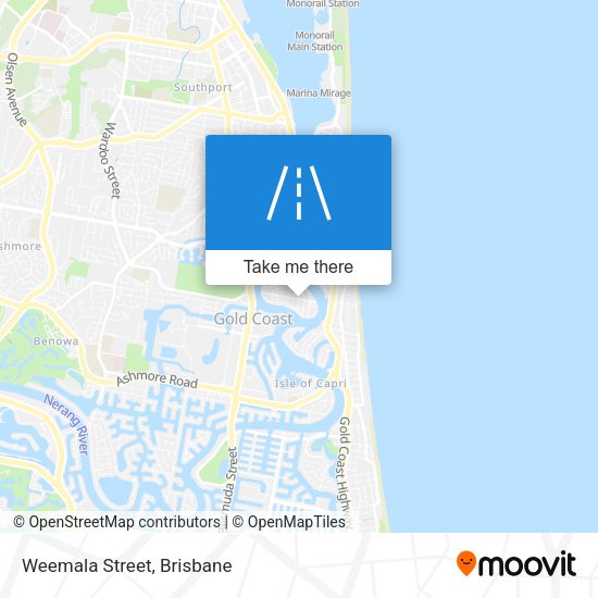 Weemala Street map