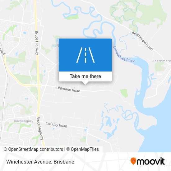 Winchester Avenue map