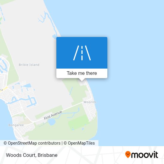 Woods Court map
