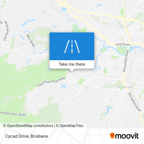 Cycad Drive map