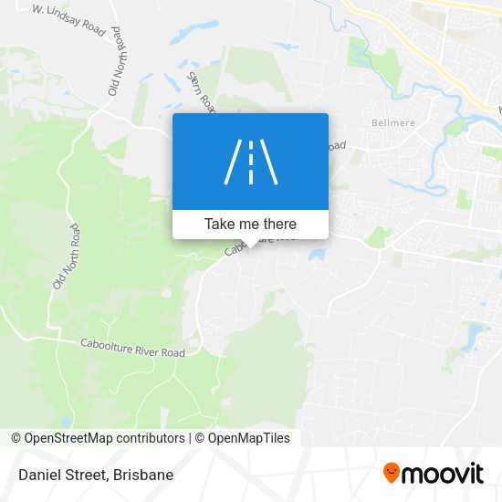 Daniel Street map