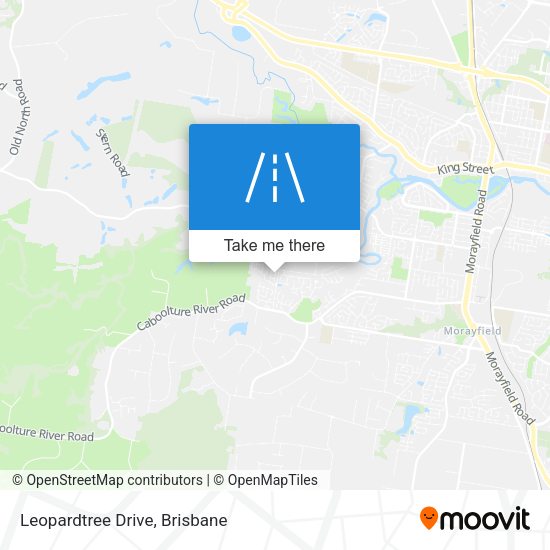 Leopardtree Drive map