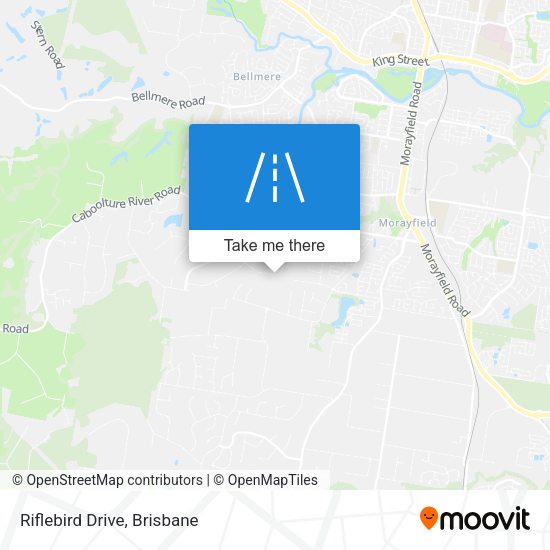 Riflebird Drive map