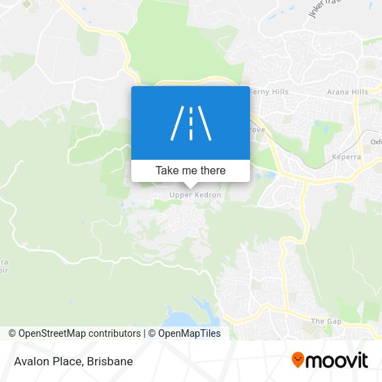 Avalon Place map