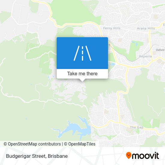 Budgerigar Street map
