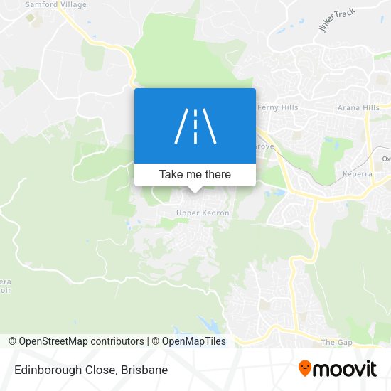 Edinborough Close map