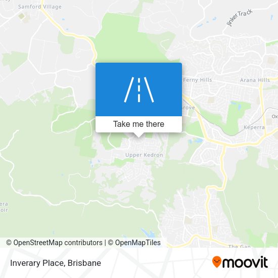 Inverary Place map