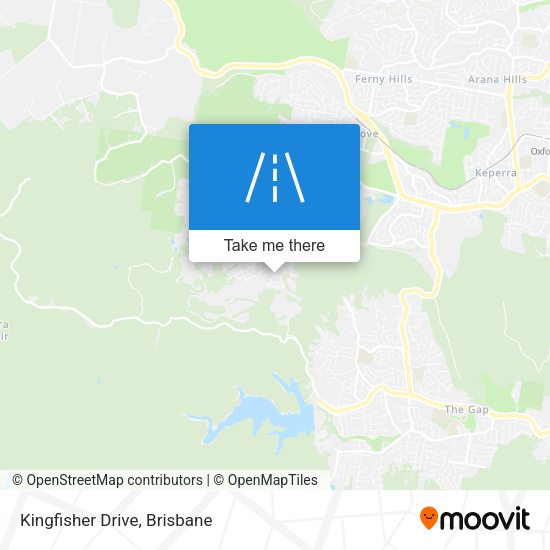 Kingfisher Drive map