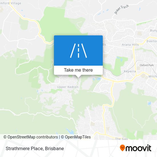 Strathmere Place map