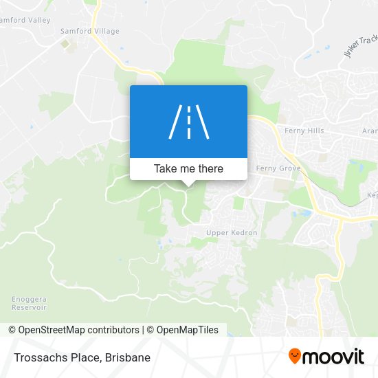 Trossachs Place map