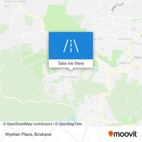 Wyellan Place map