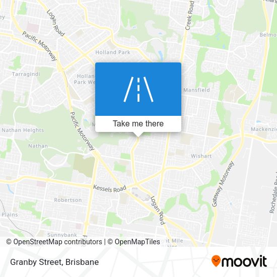 Granby Street map