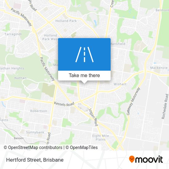Hertford Street map