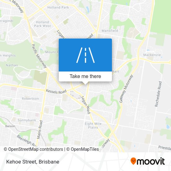 Kehoe Street map