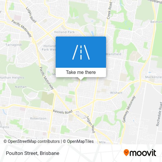 Poulton Street map