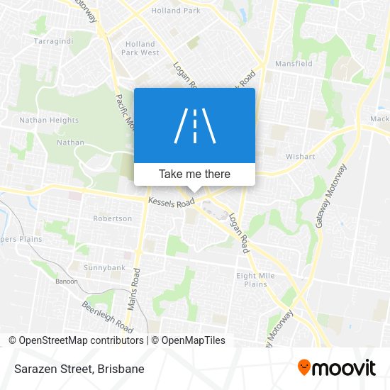 Sarazen Street map