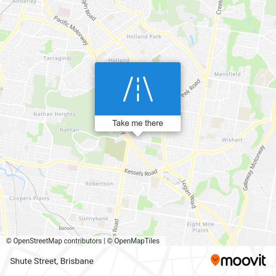 Shute Street map