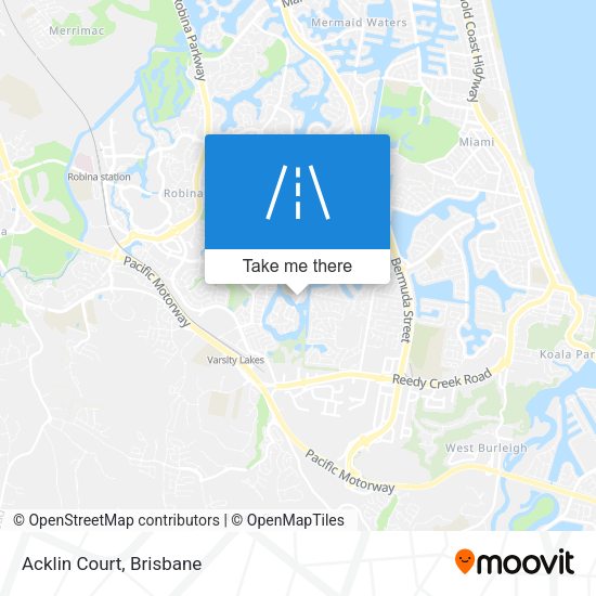 Acklin Court map