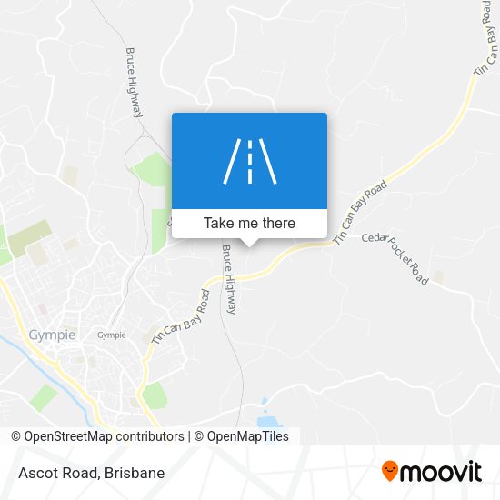 Ascot Road map