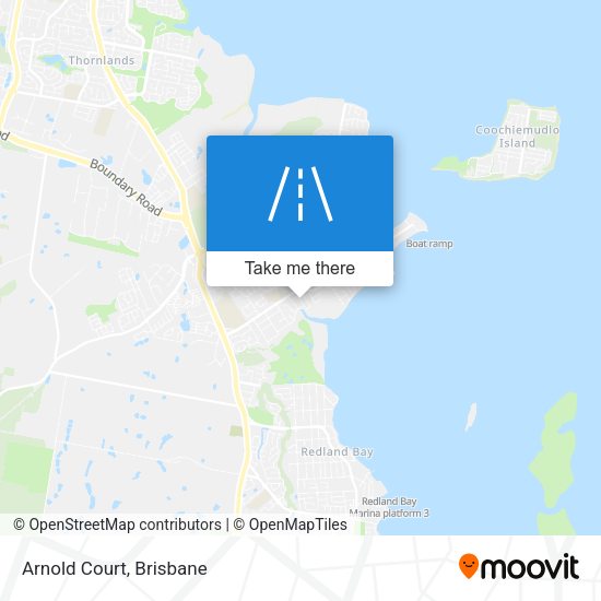 Arnold Court map