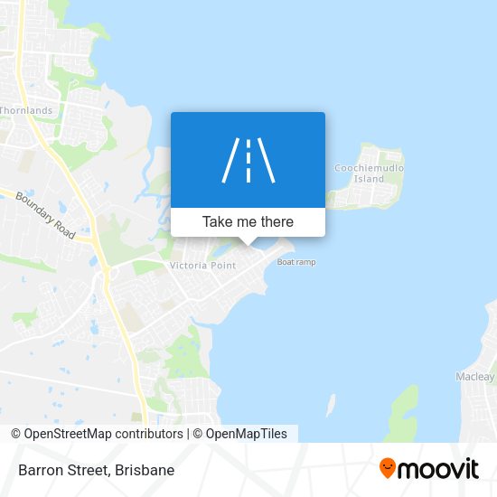Barron Street map