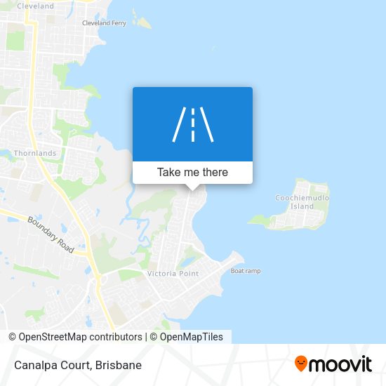 Canalpa Court map