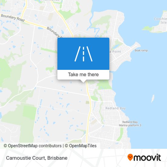 Carnoustie Court map