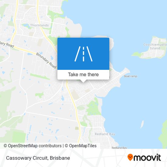 Cassowary Circuit map