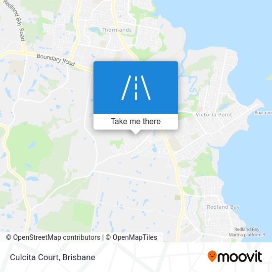 Culcita Court map