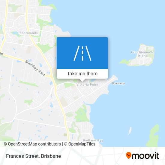 Frances Street map