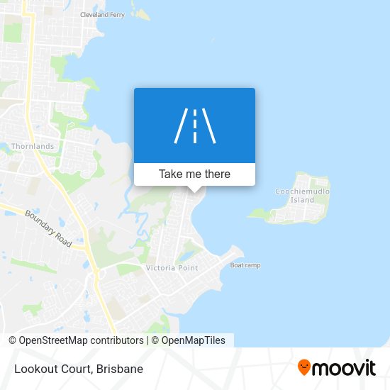 Lookout Court map