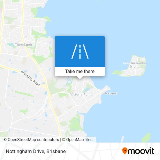Nottingham Drive map