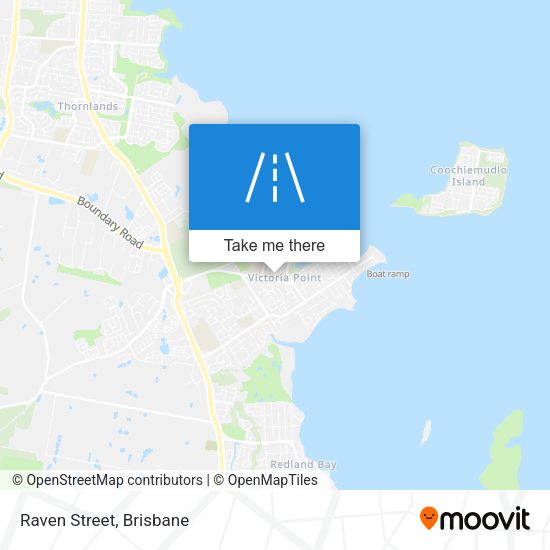 Raven Street map