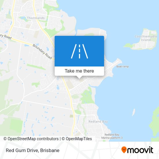Red Gum Drive map