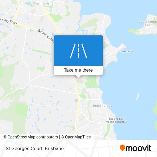 St Georges Court map