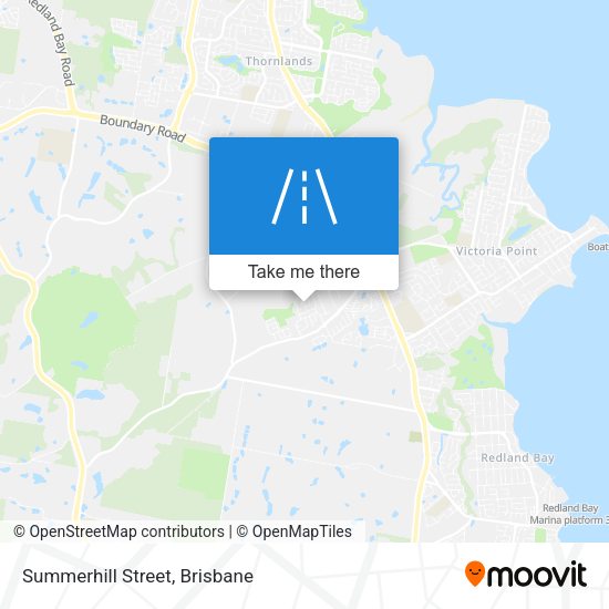 Summerhill Street map