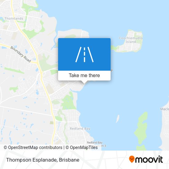 Thompson Esplanade map