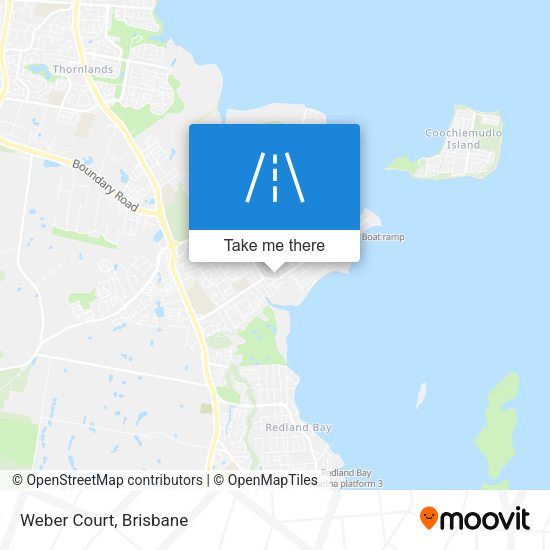 Weber Court map