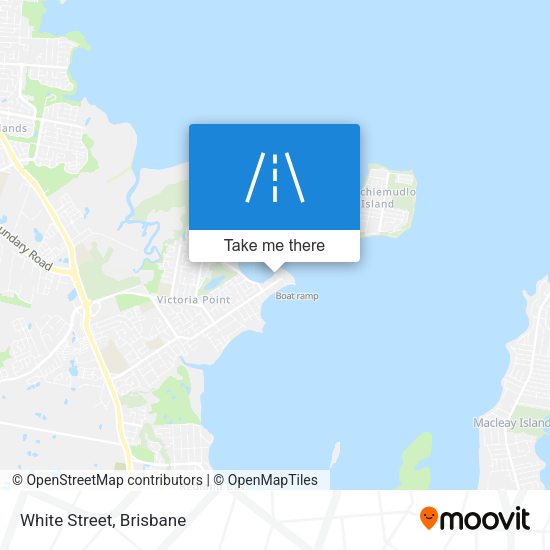 White Street map
