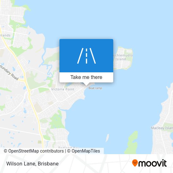 Wilson Lane map