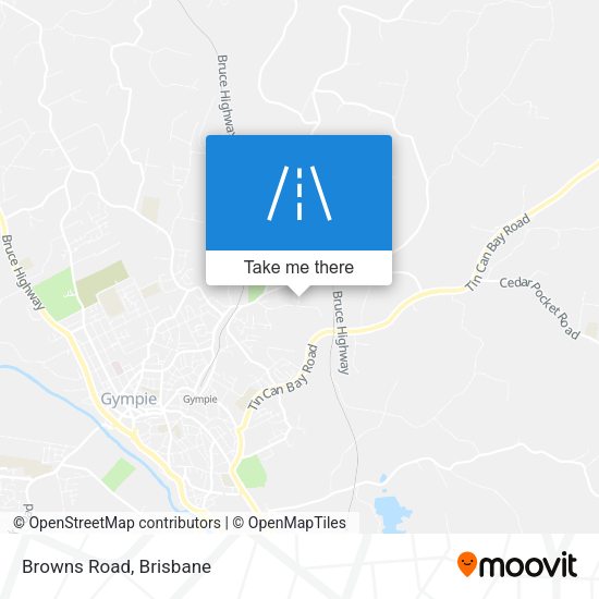 Browns Road map