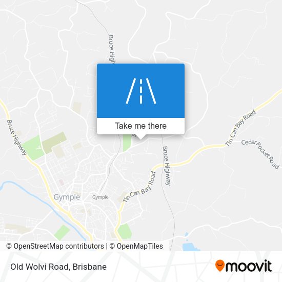 Old Wolvi Road map