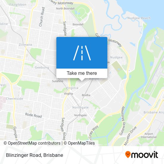 Blinzinger Road map