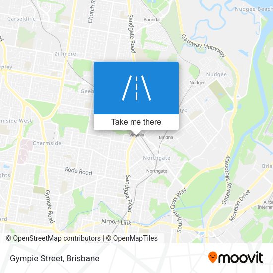 Gympie Street map