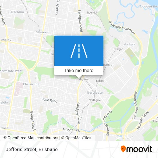 Jefferis Street map